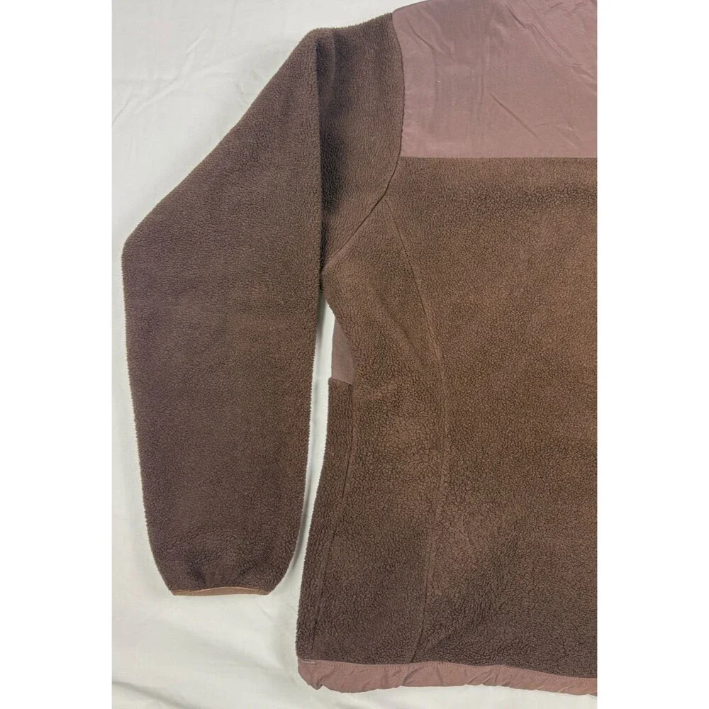 The North Face Men's Denali Polartec Fleece Jacket Large Brown Y2K Vintage 2007